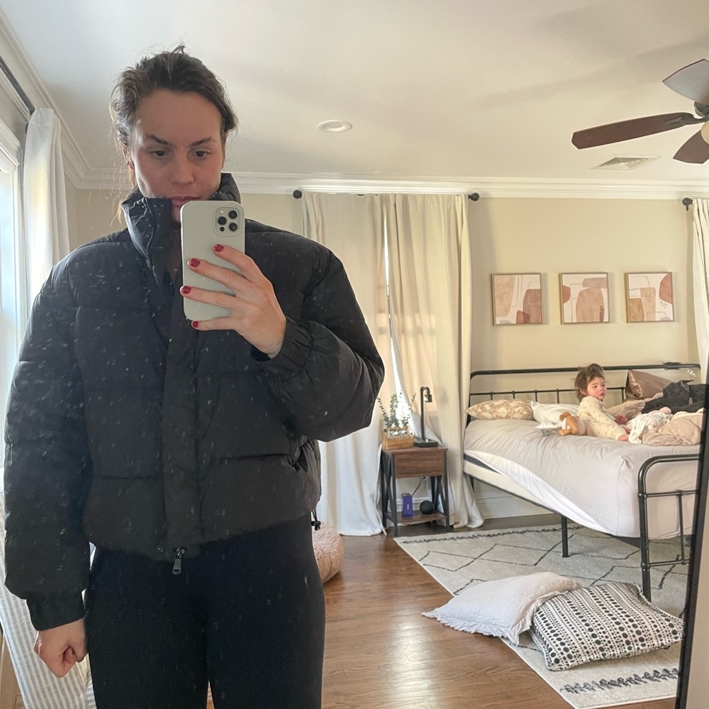 Zara puffer coat
